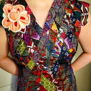 Handmade Necktie Dress